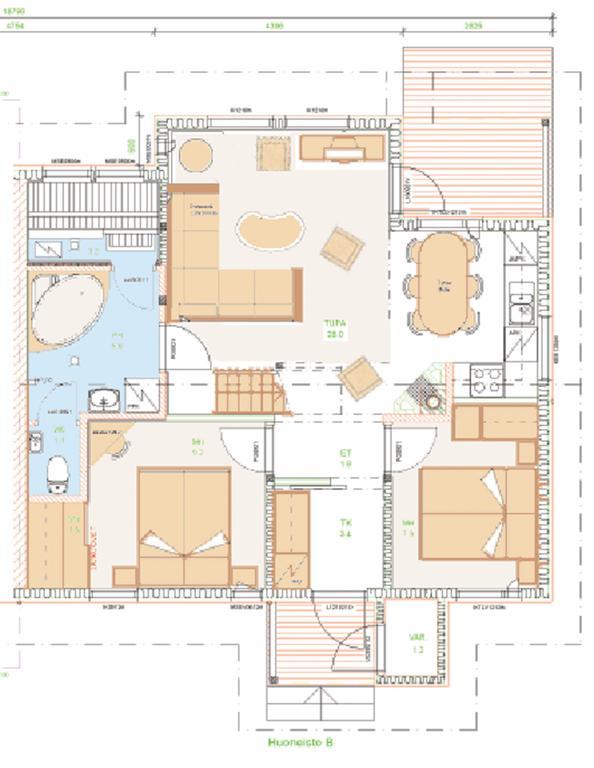 Otsopirtti: Maria And Otso Apartments Kolinkylä Zimmer foto